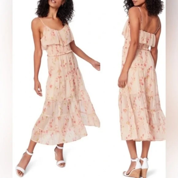 Paige Dresses & Skirts - NWT  PAIGE   Women's Kalani Midi Dress in Afterglow/Multi  size  M